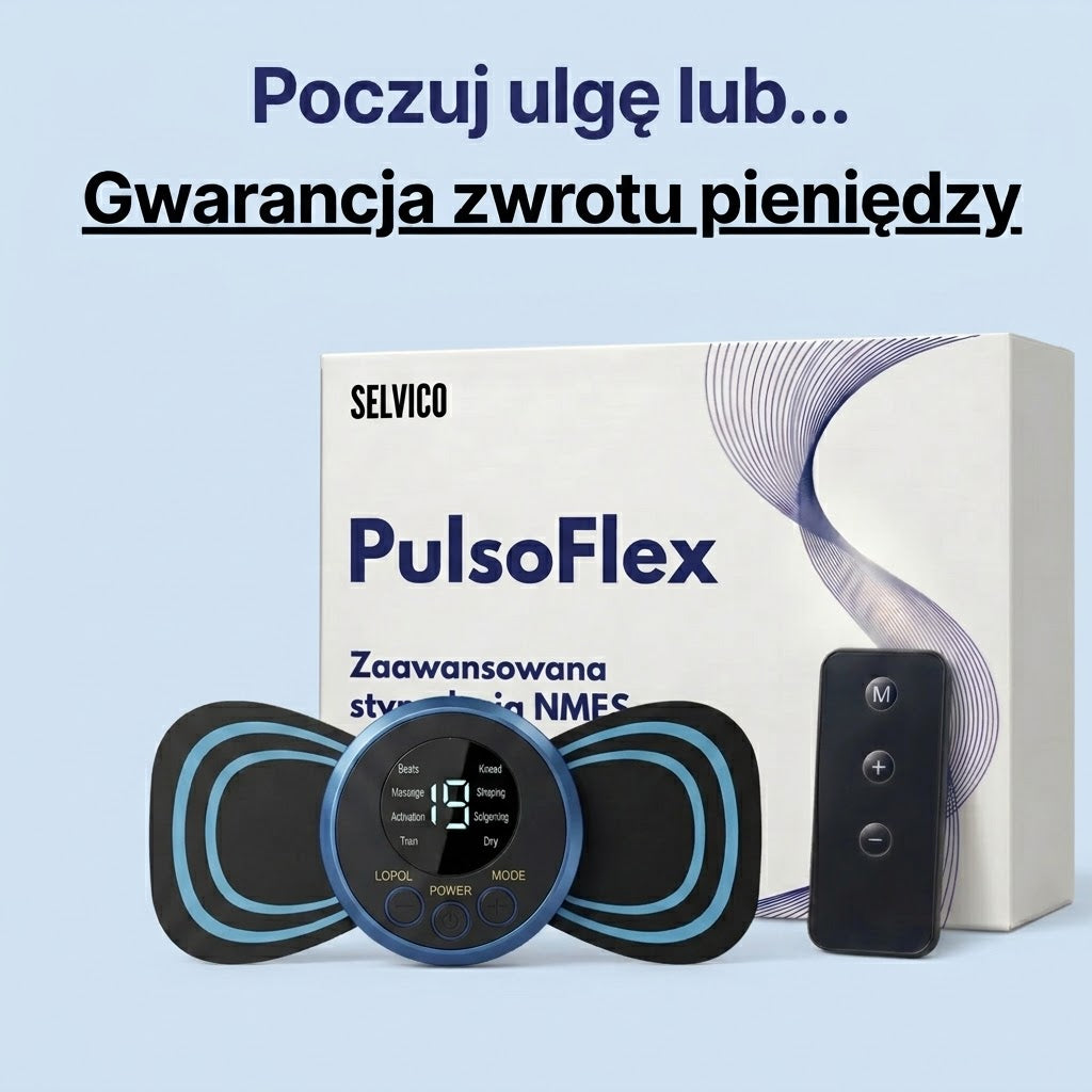 PulsoFlex™. Od karku po nogi. Nareszcie ulga.